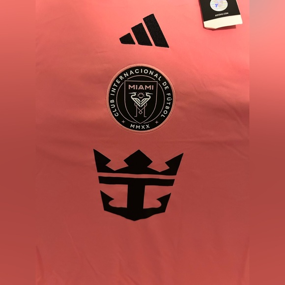 Adidas Authentic Inter Miami CF Pink Soccer IU0190 2024 Jersey Men’s Sz: XXL - Picture 6 of 8
